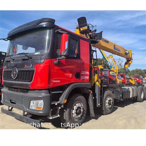 Auto Crane Factory Shacman Howo Faw Truck With Crane High Quality