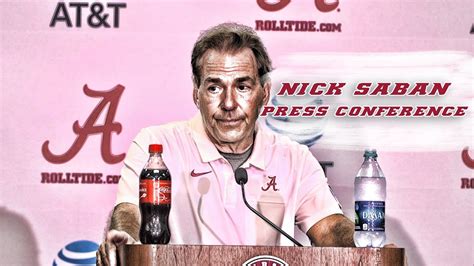 Catch Coach Saban Talk About Alabamas 59 31 Win Over Ole Miss Youtube