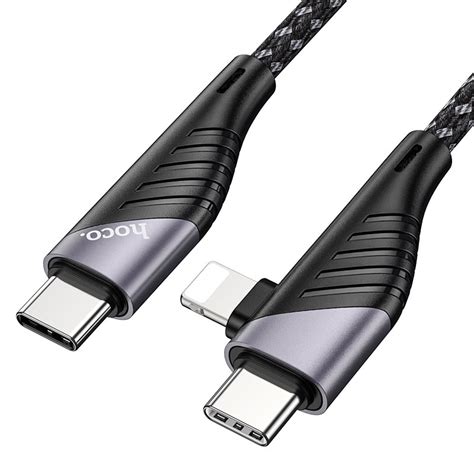 Cable 2 In 1 Type C Lightning To Type C U95 Freeway PD HOCO The