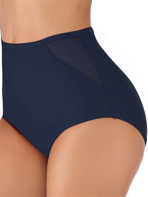 Ezshoot Womens Swim Briefs Swim Bikini Bottoms Swimsuit Bottoms Tummy