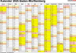 Feiertage Baden Württemberg 2025 Kalenderpedia