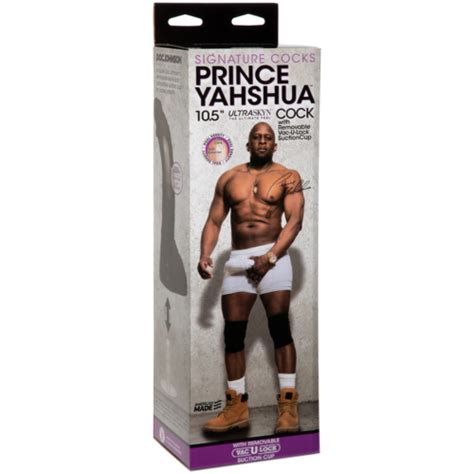 Doc Johnson Prince Yahshua Ultraskyn Realistic Dildo Dong Vac U