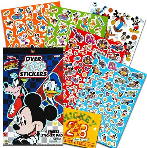 Disney Mickey Mouse Clubhouse Stickers Over Stickers Amazon