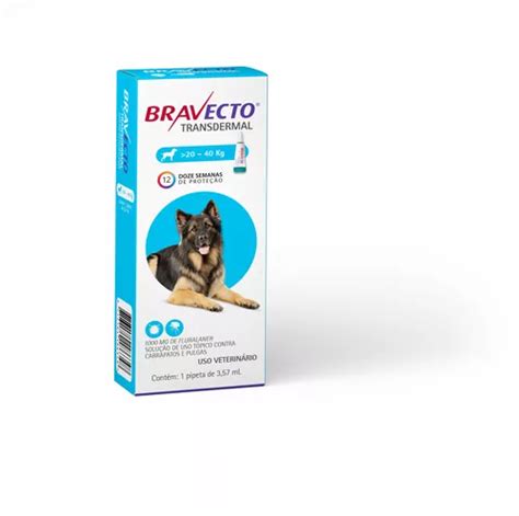 Pipeta Antiparasitario Para Pulga MSD Bravecto Comprimido