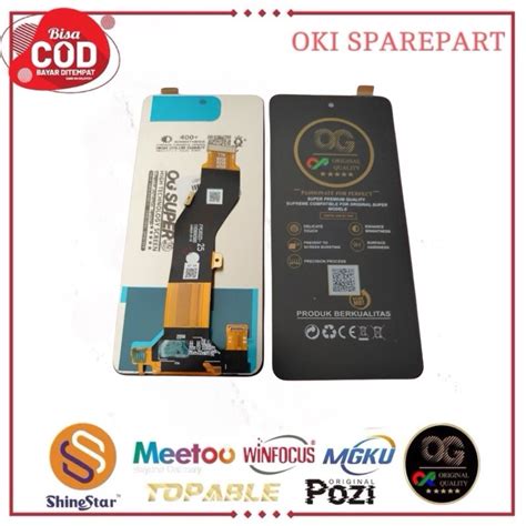 Jual OG SUPER LCD TOUCHSCREEN INFINIX SMART 8 SMART 8 HD X6525 X6525B SMART 8 PLUS X6526 HOT