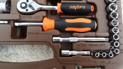 Обзор от покупателя на Набор инструментов OMBRA OMT94S12, 94 предметов ...