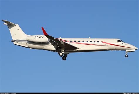 T7 AKM Private Embraer EMB 135BJ Legacy 650 Photo By Francesco Palla