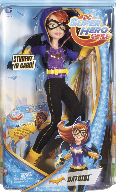 Best Buy Mattel DC Super Hero Girls Batgirl Doll Black Purple DLT64