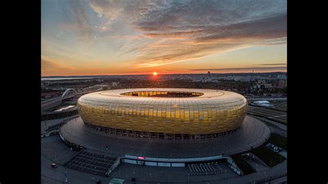 4K STADION LECHIA GDAŃSK Polsat Plus Arena Gdańsk PUNKT WIDOKOWY