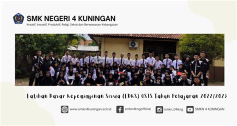 Latihan Dasar Kepemimpinan Siswa Ldks Osis Tahun Pelajaran