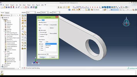 Abaqus Tutorial Contact Analysis Youtube