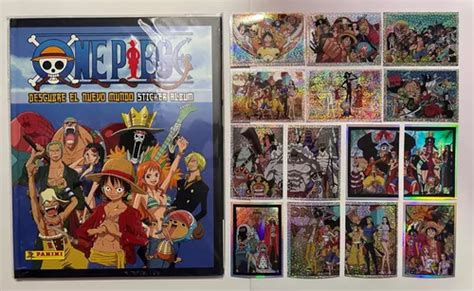 Lbum One Piece Descubre El Nuevo Mundo Todas Las L Minas Env O Gratis