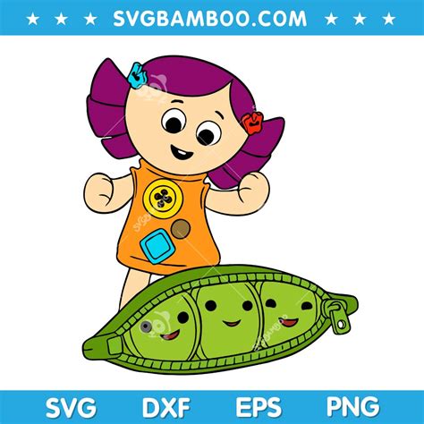 Dolly Toy Story SVG, Dolly And Peas In A Pod SVG, Disney