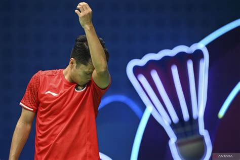 Ginting Gagal Ke Semi Final Bulu Tangkis Asian Games Antara News