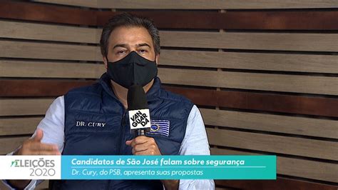 Vídeo Candidato Dr Cury PSB fala sobre a segurança para cidade de