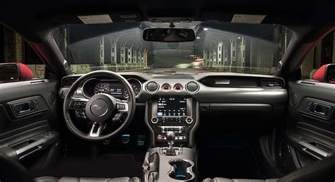 Ford Mustang Gt Performance Pack Level Interior Cockpit Car