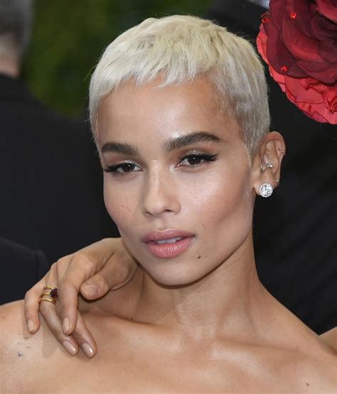 Zoe Kravitz Short Hair Styles Hair Styles Hairstyle