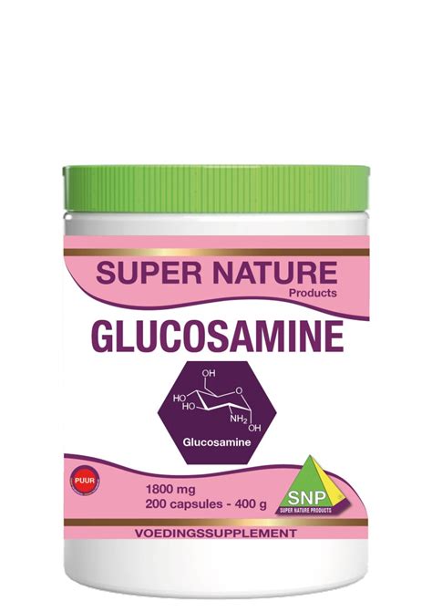 Glucosamine 1800 Mg 200 Capsules Super Nature Products