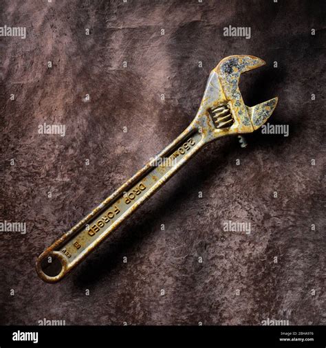 Old Wrench Detail Hi Res Stock Photography And Images Alamy