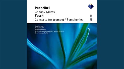 Fasch Concerto For Trumpet 2 Oboes In D Major II Largo YouTube