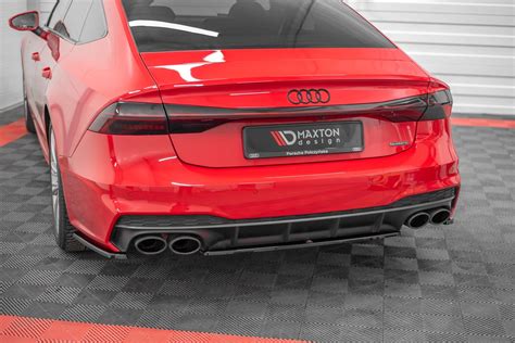 Central Rear Splitter Audi S C Our Offer Audi A S Rs