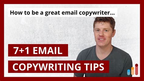 How To Be A Great Email Copywriter 7 1 Tips YouTube