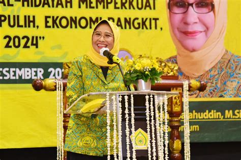 Muktamar Viii Hetifah Sjaifudian Pimpin Ormas Dpp Pengajian Al Hidayah