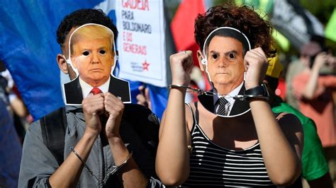 No One Is Defying Trump Like Brazil's President - Trump and Brazil's president in diplomatic feud over tariffs, Bolsonaro ...