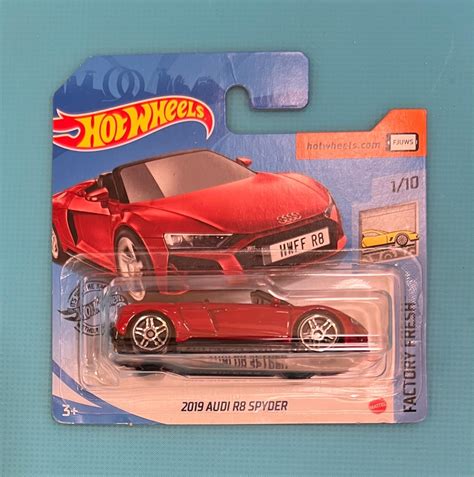 Hot Wheels 2019 Audi R8 Spyder Short Card Hobbies Toys Toys Games On Carousell