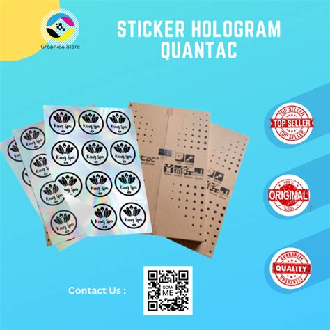 Jual Sticker Hologram Hologram Sticker A Quantac Shopee Indonesia