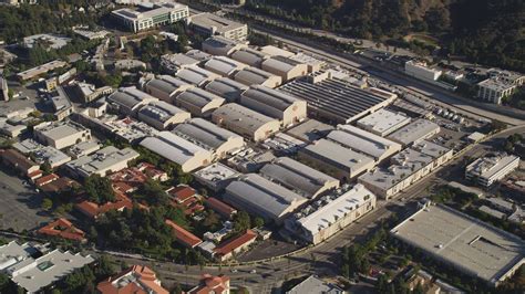 5k Stock Footage Aerial Video Of Warner Bros Studios In Burbank