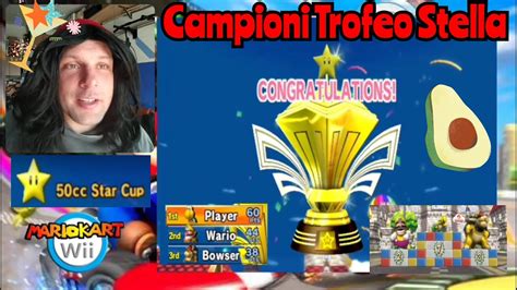 Mario Kart Wii Gameplay Ita Trofeo Stella 50cc Campioni STELLARI