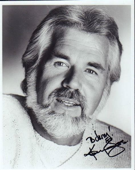 Kenny Rogers Signed Photograph Auction