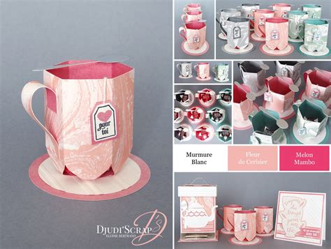 Tutoriel Petite Tasse à Thé InstaEnveloppes Djudi Scrap