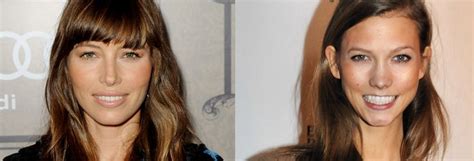 Jessica Biel and Karlie kloss