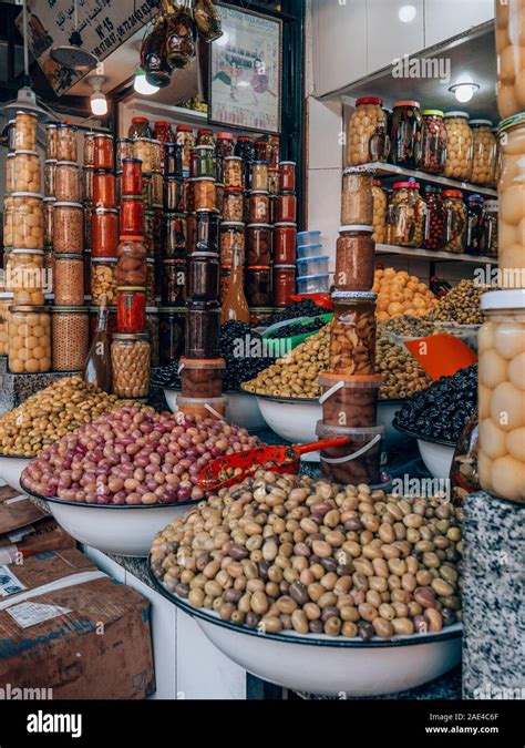 Traditional Food in Marrakech, Morocco Stock Photo - Alamy