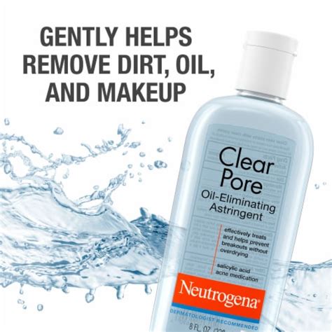 Neutrogena Clear Pore Oil Eliminating Facial Astringent With 2