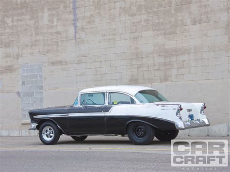 Hot Rod E Kustom Chevy Bel Air 1956 Gasser Car