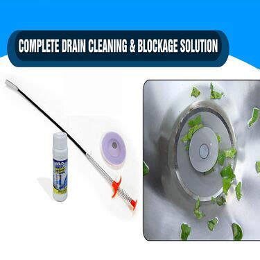 Buy Complete Drain Cleaning & Blockage Solution Online at Best Price in ...