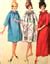1960s PRETTY Robe Lingerie Pattern SIMPLICITY 5765 Three Style Versions Bathrobe Lounging Robe