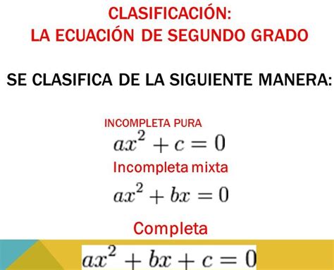 Ecuaciones De Segundo Grado ¡guía Paso A Paso 2021