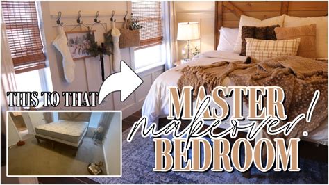 MASTER BEDROOM MAKEOVER 2021 CHRISTMAS MASTER BEDROOM TRANSFORMATION