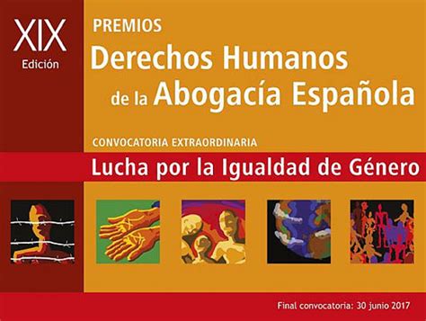 XIX Edición del Premio Derechos Humanos dedicados de forma