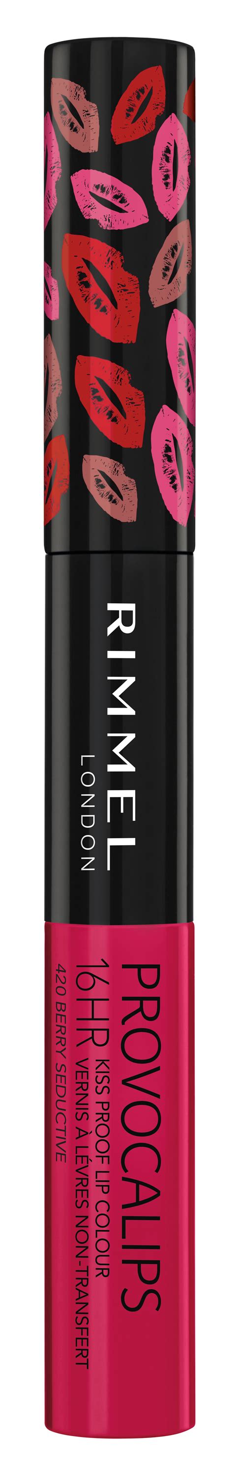 Rimmel London Provocalips Hr Kiss Proof Lip Colour Berry Seductive