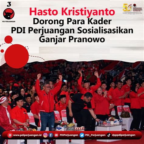 Pdi Perjuangan On Twitter Hasto Kristiyanto Mendorong Kader Pdi