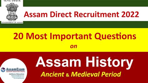 Assam Direct Recruitment 2022 Grade Iii And Iv Assam History 20