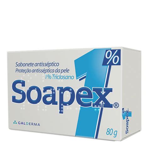 Para Que Serve O Sabonete Soapex - Sabonete Soapex 1% 80g - Drogarias Pacheco