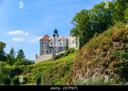 Pieskowa Skala Castle - a castle in the village of Suloszowa, Poland Stock Photo - Alamy