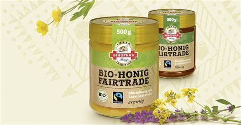 Bihophar Relaunch Bio Honig Fairtrade