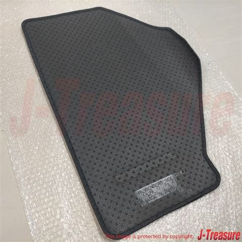 Honda S Genuine Floor Mat Set Black With Red Letters S A